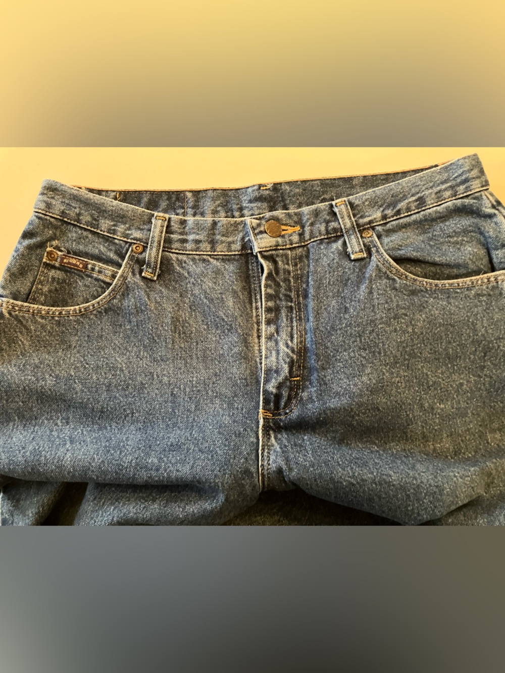 Lee Rider Jeans Medium Wash Straight Leg high rise women’s size 12L - Picture 2 of 6